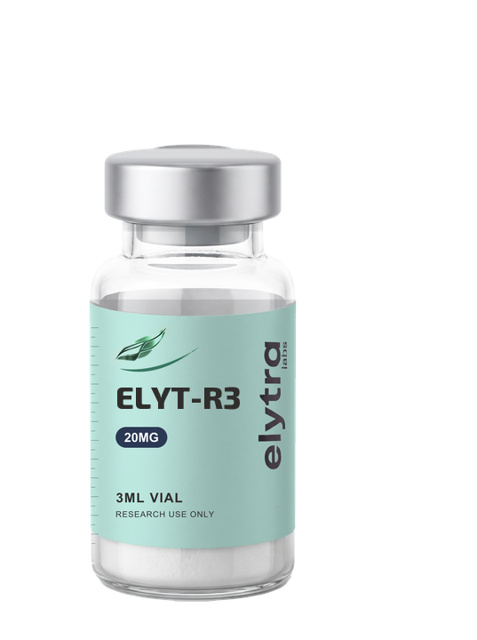 ELYT-R3 research peptide vial